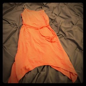 Cute Kids Sun ☀️ Dress Orange